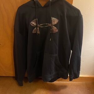 Under Armour Black Hoodie with Logo